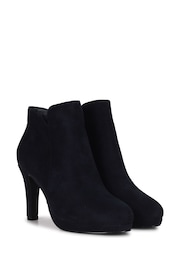 Linzi Blue Layara Platform Ankle Boots With Stiletto Heels - Image 3 of 4