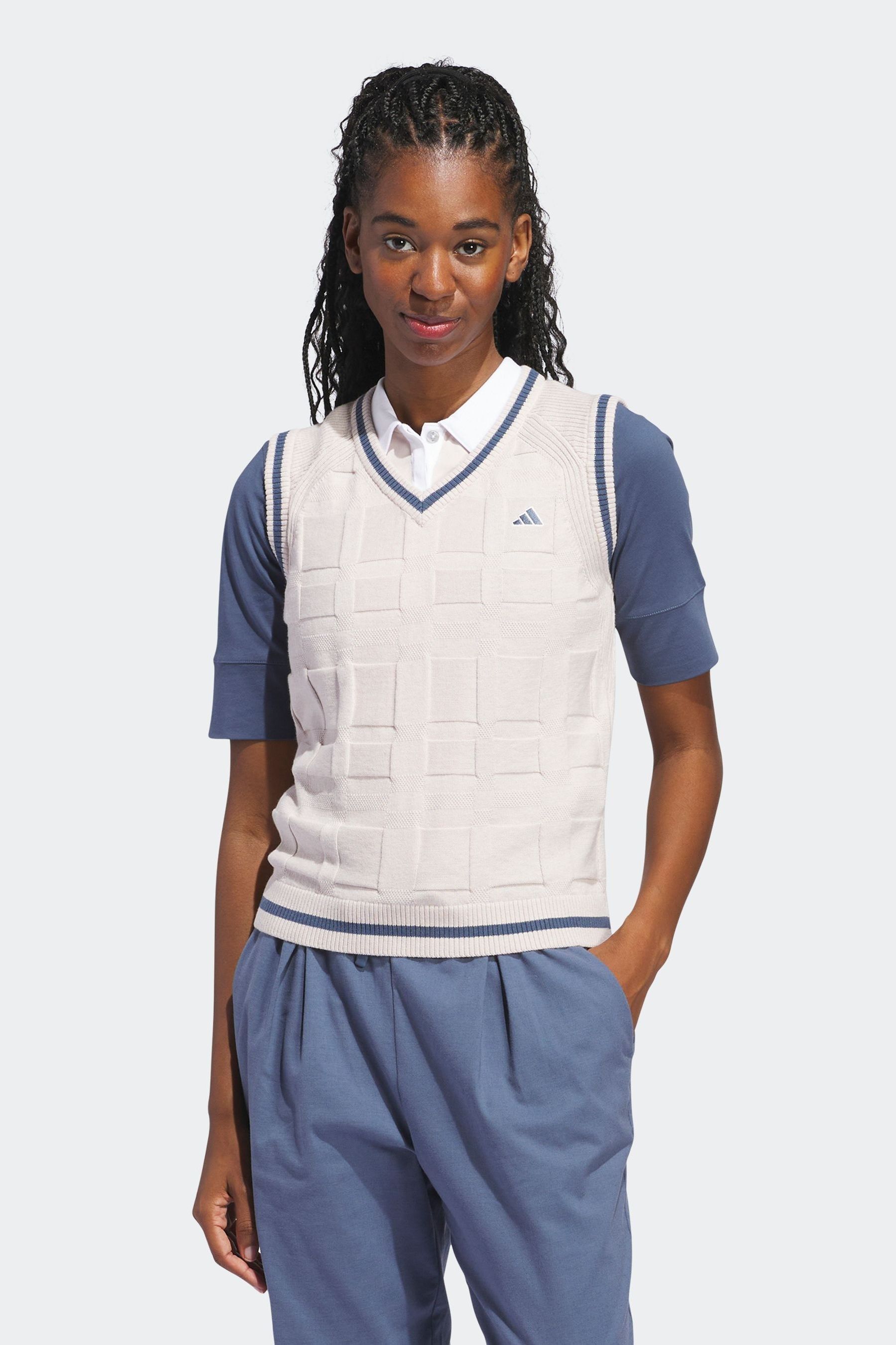 Adidas golf sweater vest new arrivals