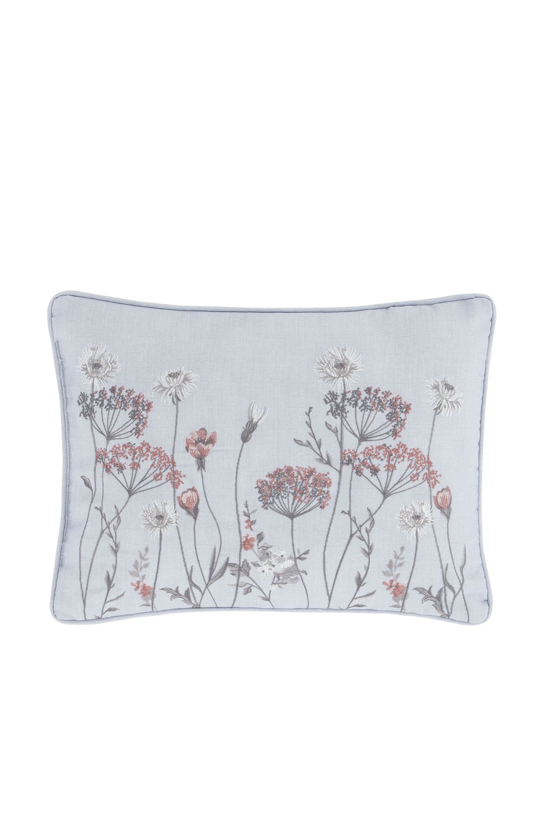 Catherine Lansfield White Meadowsweet Cushion - Image 2 of 2