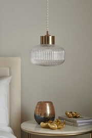 Clear Lexington Easy Fit Lamp Shade - Image 2 of 4
