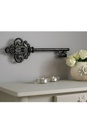 Art For The Home Black Black Key Wall Plaque