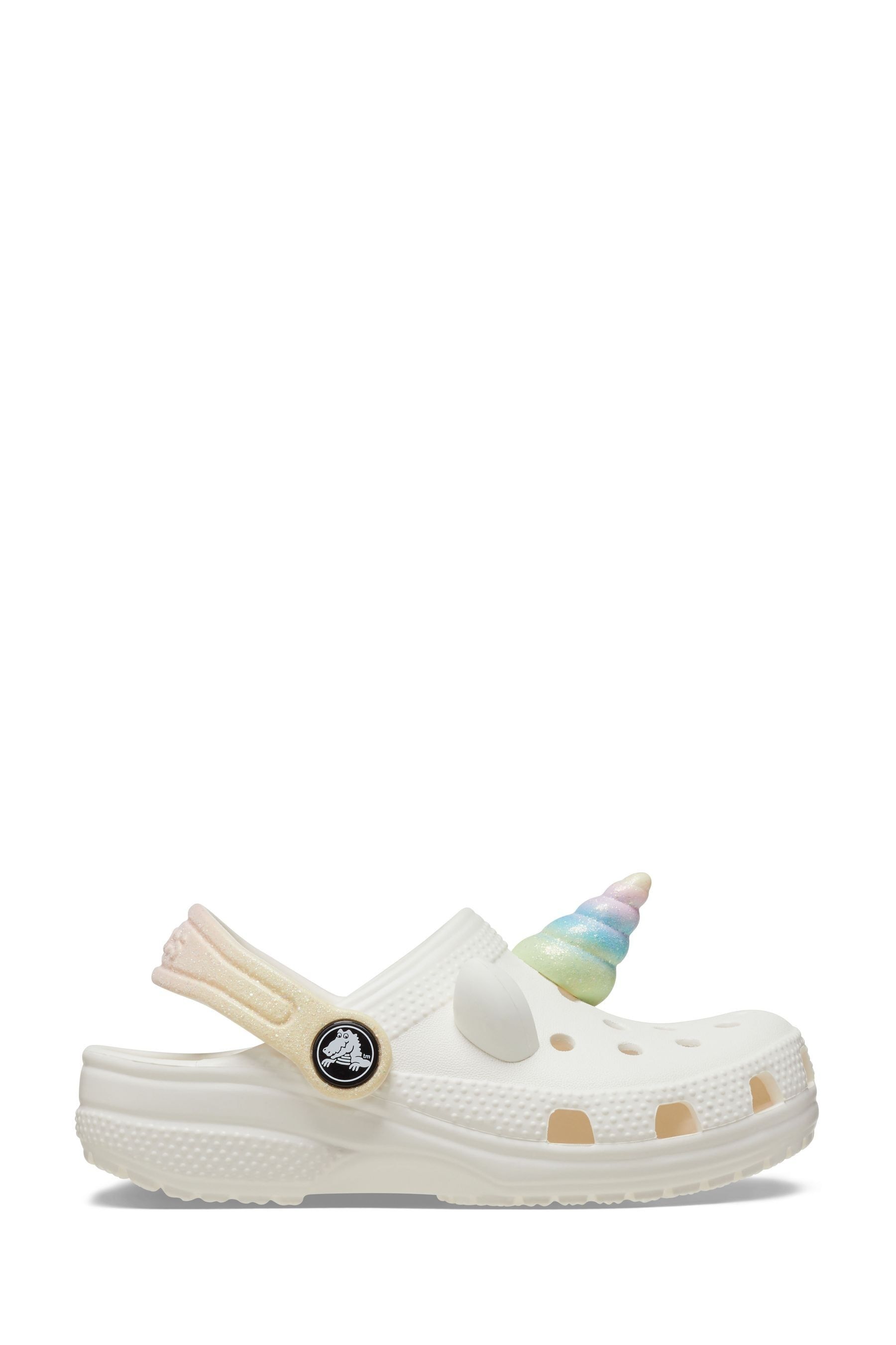 Buy Crocs Natural Toddler I AM Rainbow Unicorn Clogs from Next France