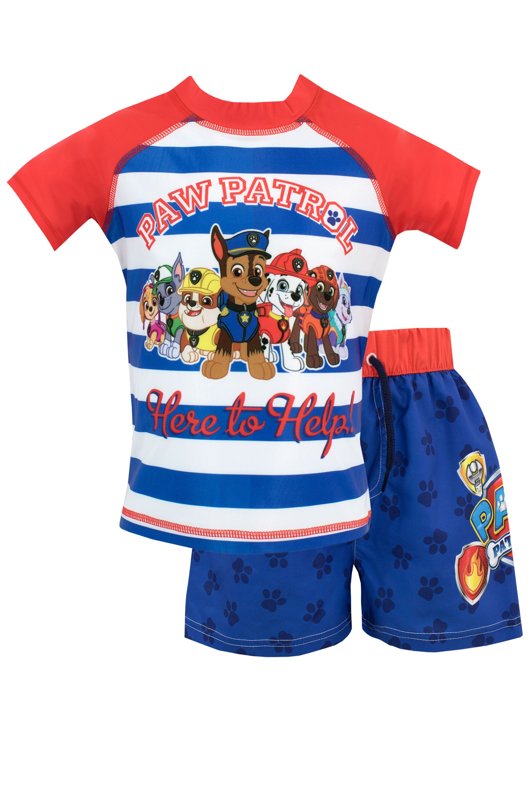Buy Character Blue White Paw Patrol Swim Set from the Next UK online shop