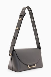 AllSaints Grey Celeste Cross-Body Bag - Image 4 of 7