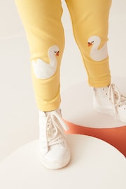 Yellow Embroidered Leggings (3mths-7yrs) - Image 5 of 8