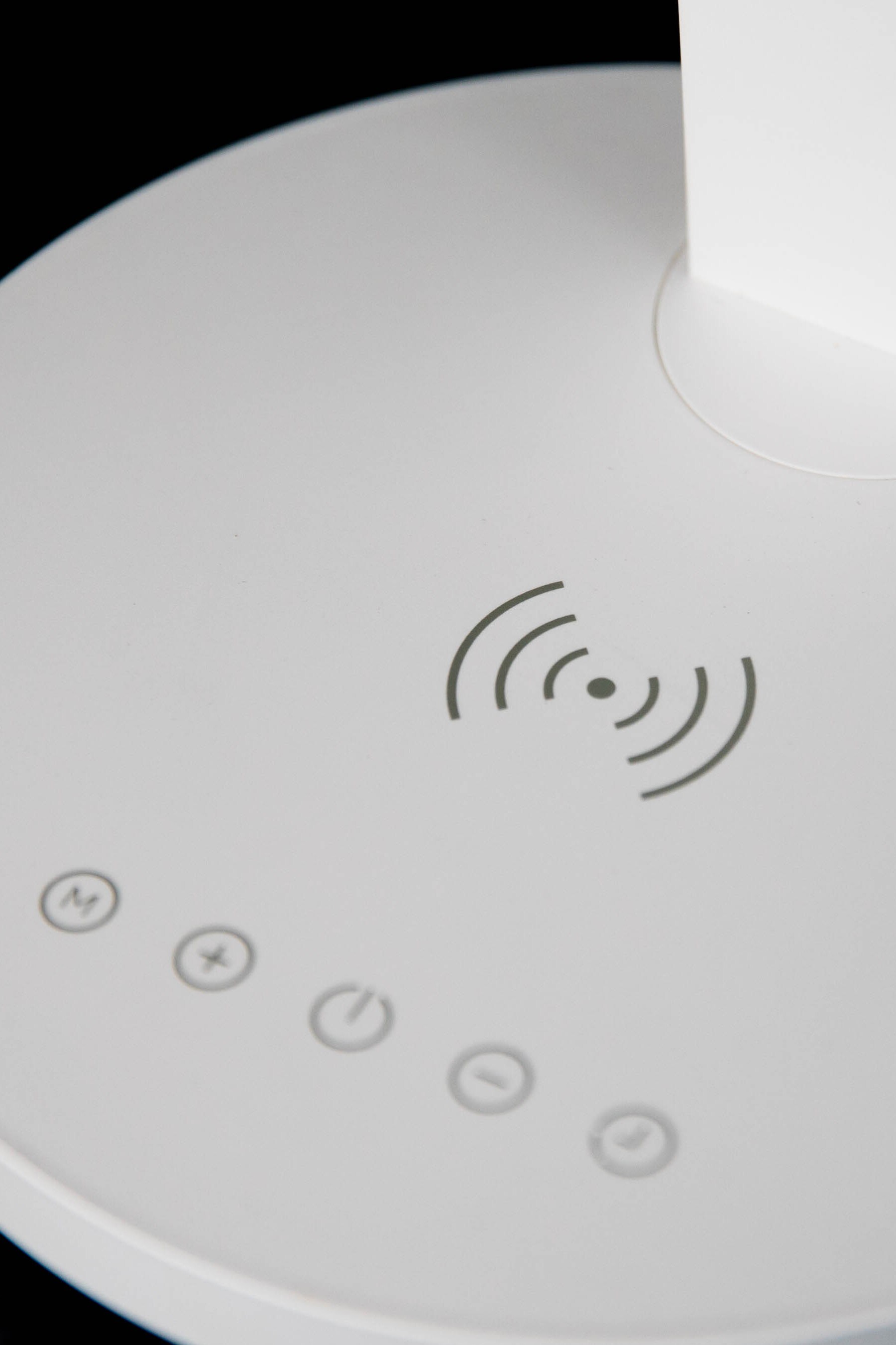 Buy Koble White Arc Phone Charging White Table Lamp from the Next
