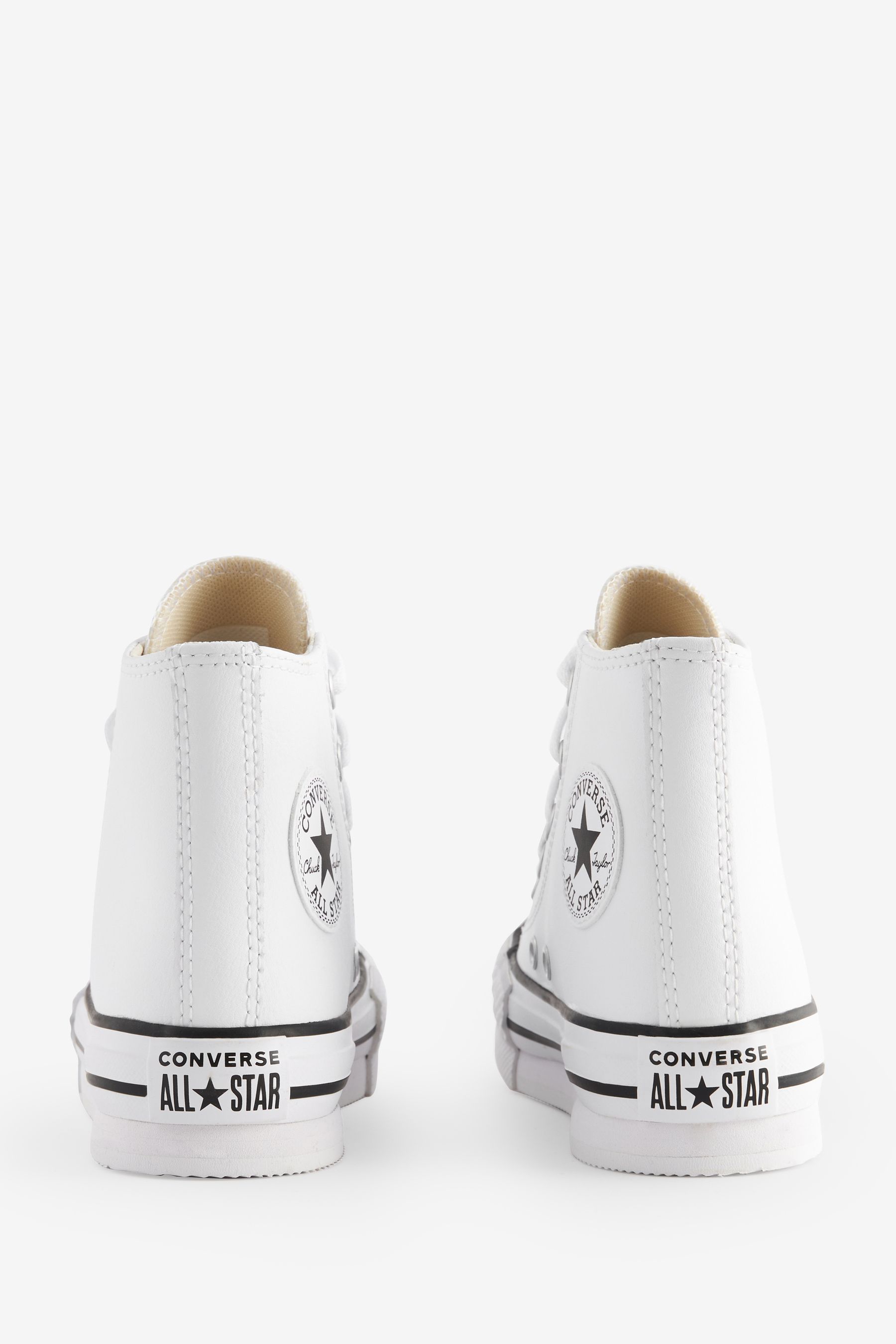 Buy Converse White Junior All Star EVA Lift Leather Trainers from Next USA