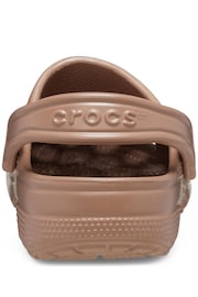 Crocs Latte Brown Adults Classic Clogs - Image 4 of 5