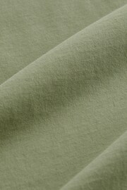 Green Sage Regular Fit Essential Crew Neck T-Shirt - Image 7 of 7