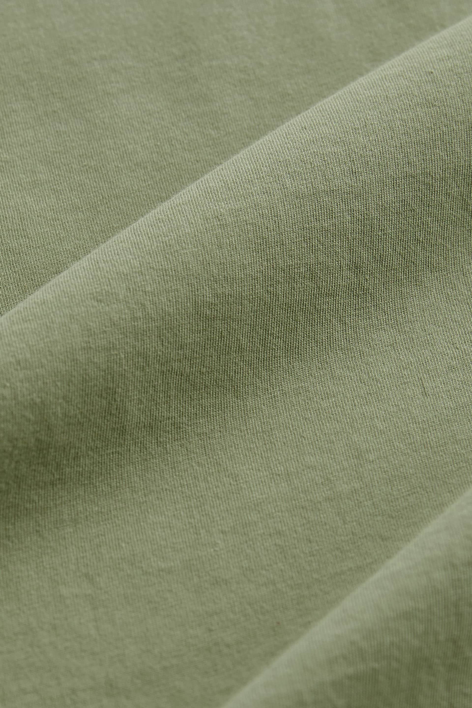 Green Sage Regular Fit Essential Crew Neck T-Shirt - Image 7 of 7