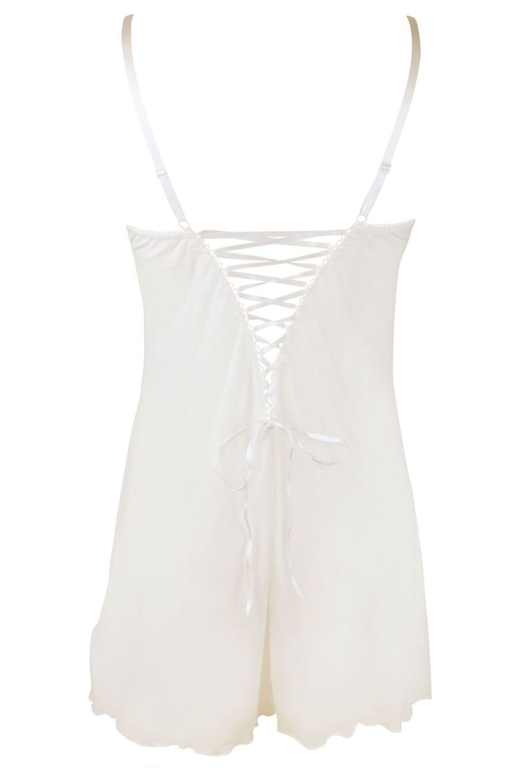 Pour Moi White Amour Chemise - Image 4 of 4