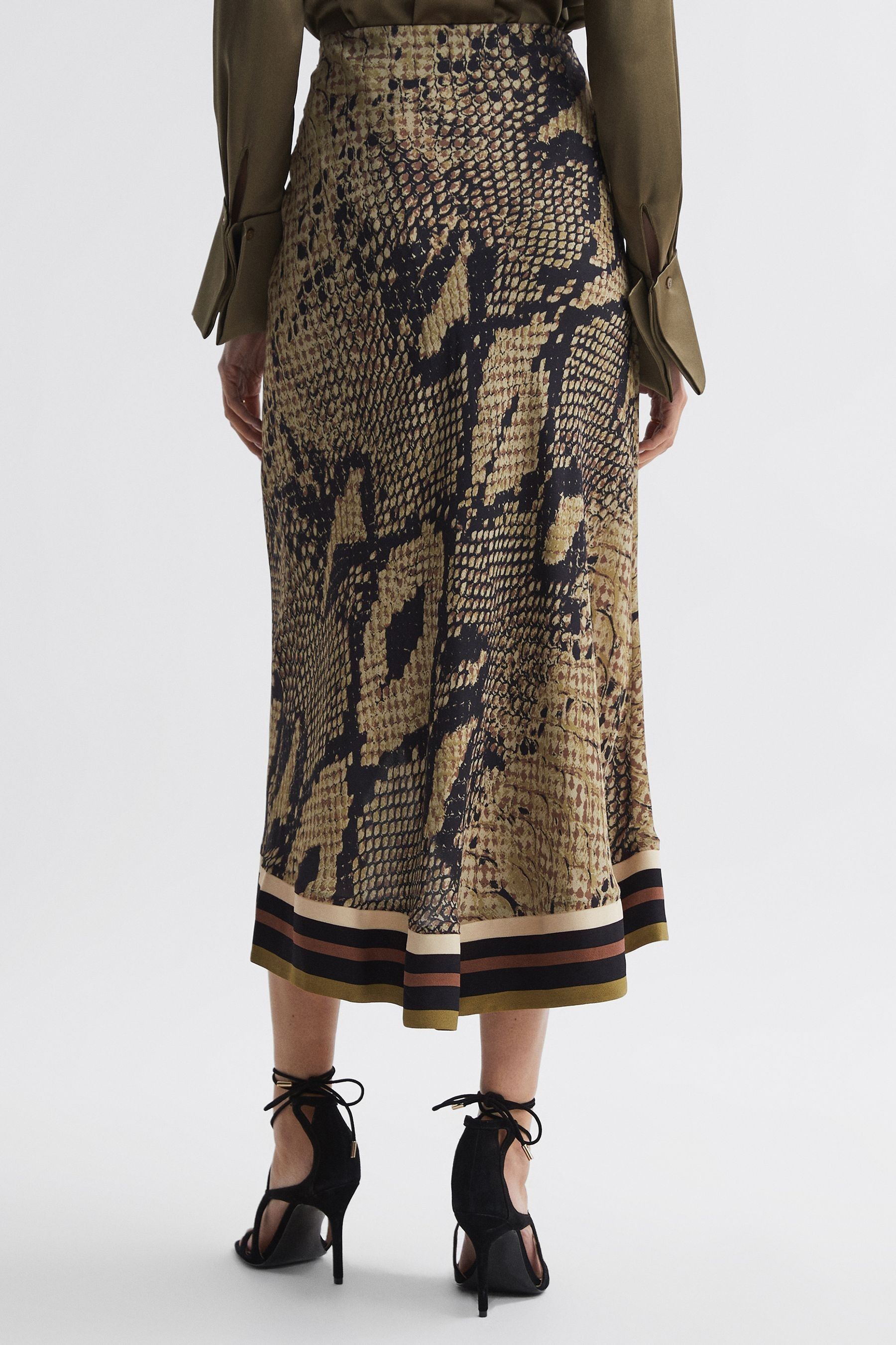 Calvin klein snake print skirt 2025