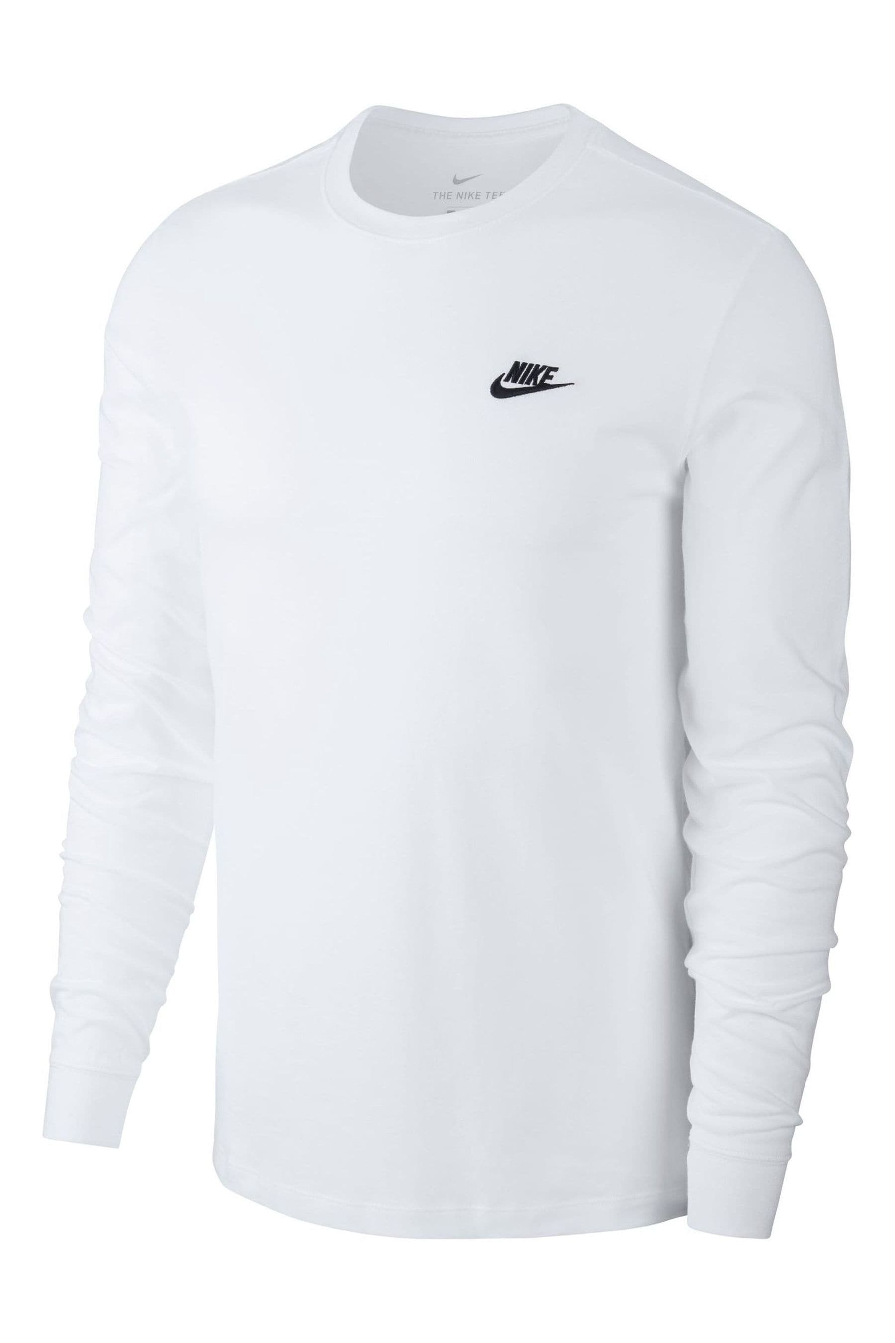 Buy Nike 100 Cotton Club Long Sleeve T Shirt Next Ukraine