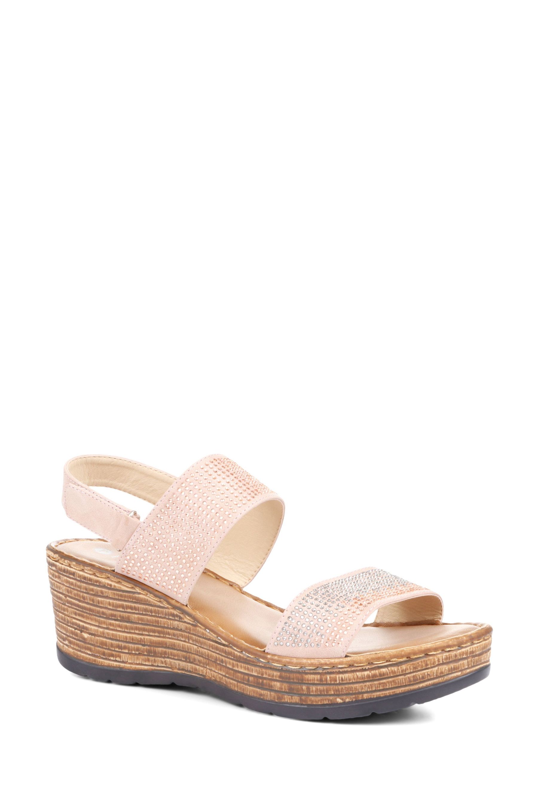 Pavers pink sandals discount
