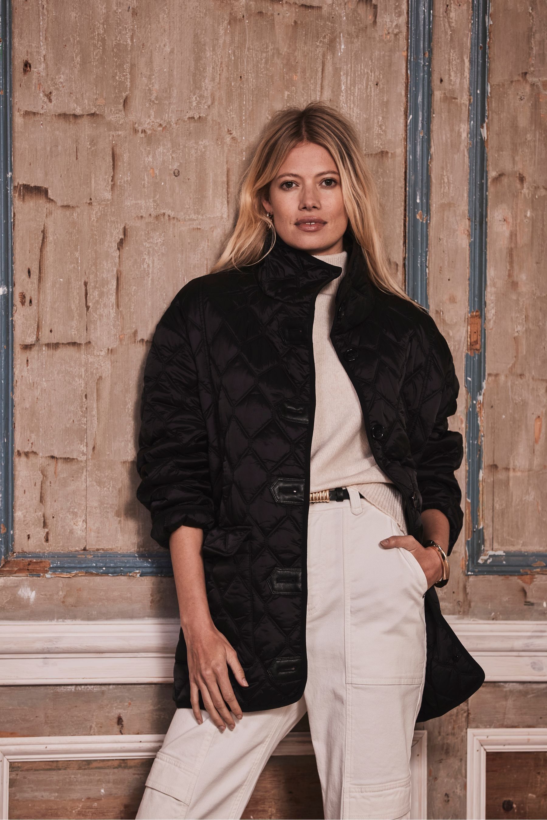 Mint velvet quilted jacket deals