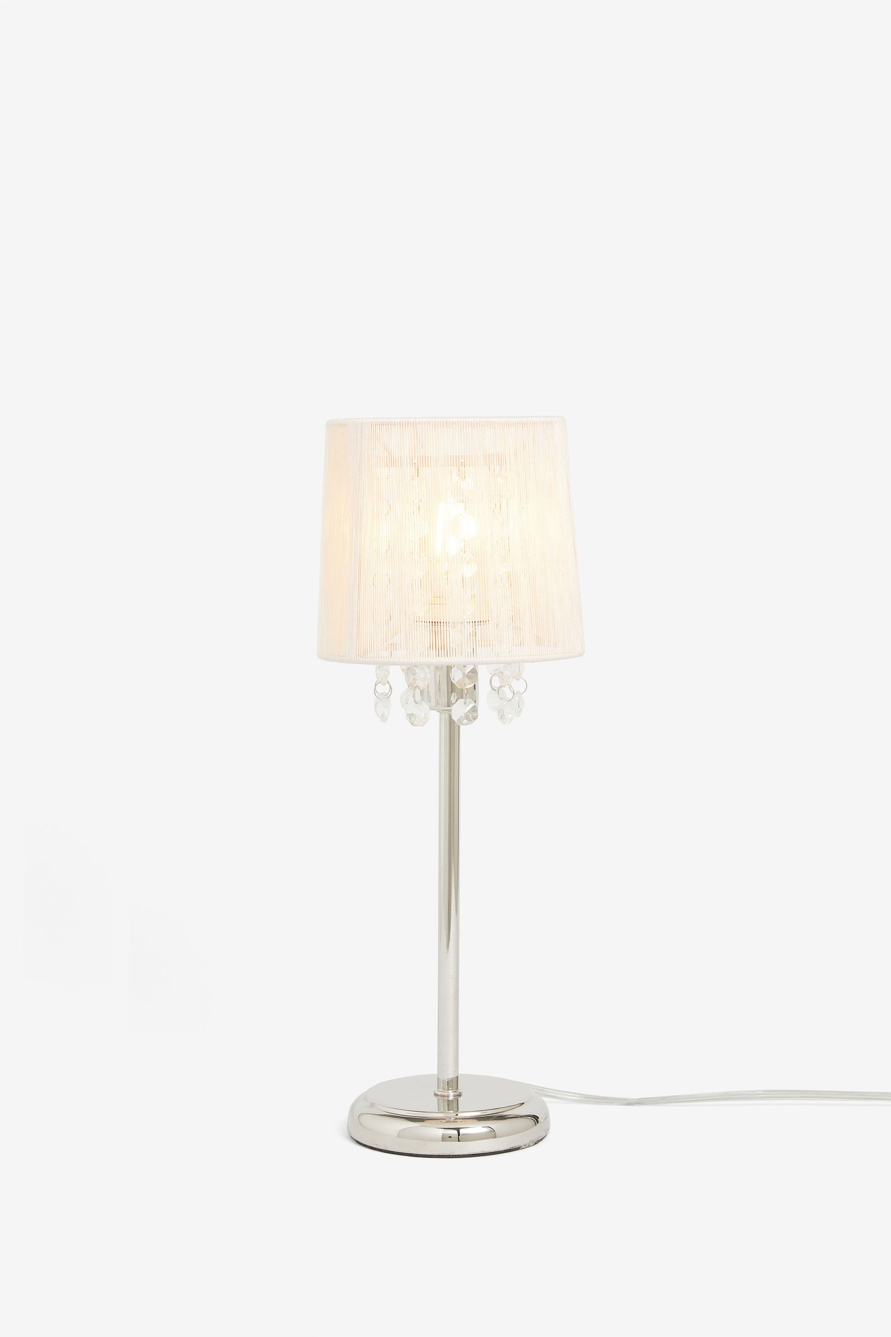 Next pink bedside on sale lamp