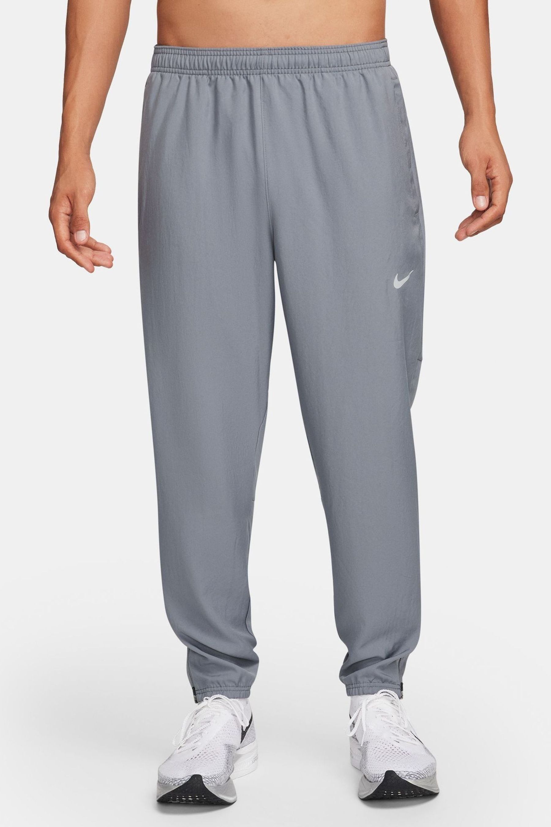 Buy Nike Grey Challenger Dri FIT Woven Running Joggers from Next Poland