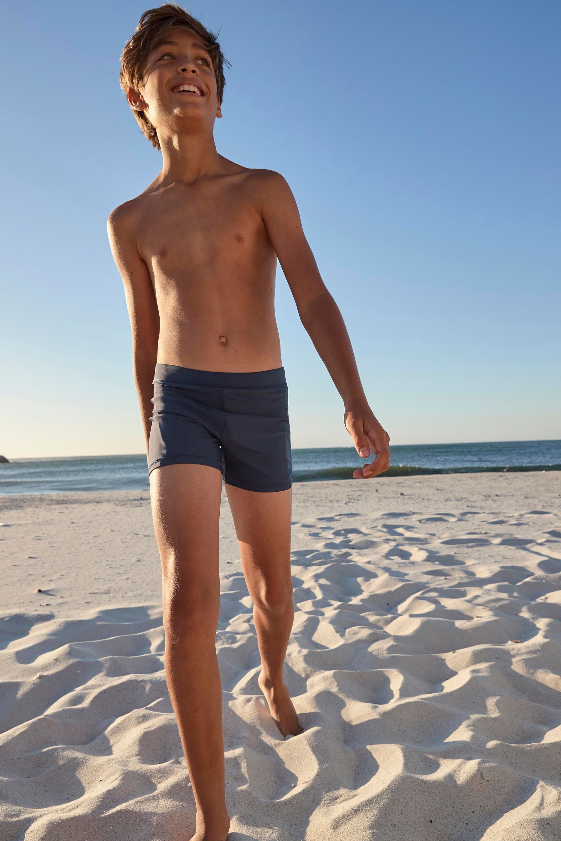 Stretch swim trunks on sale