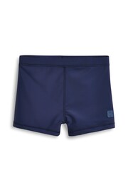 Navy Blue Shorter Length Stretch Swim Shorts (3-16yrs) - Image 5 of 5