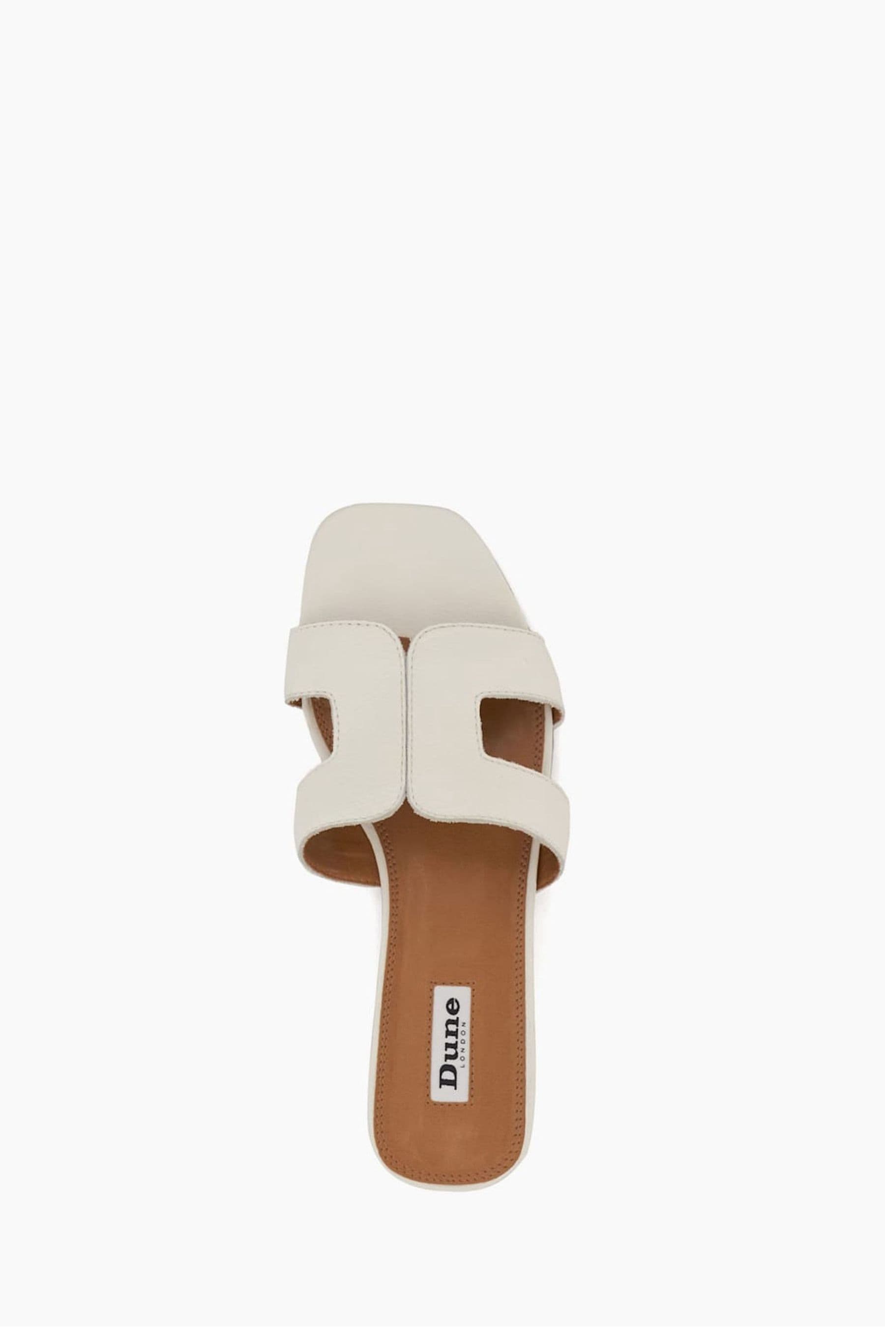 Buy Dune London White Regular Fit Loupe Smart Slider Sandals from Next Canada