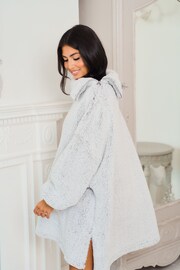 Jim Jam the Label Oversized Supersoft Borg Cosy Blanket Hoodie - Image 5 of 6