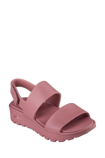 Skechers Pink Arch Fit Footsteps Day Dream Sandals