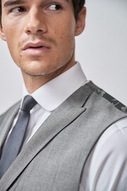 Light Grey Morning Suit Waistcoat - Image 3 of 6