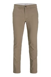 JACK & JONES JUNIOR Cream Chino Trousers - Image 5 of 6