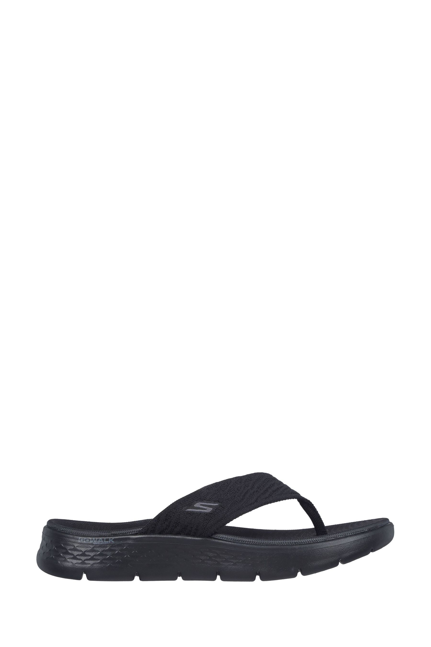 Buy Skechers Black Go Walk Flex Splendor X Sandals from Next Hungary