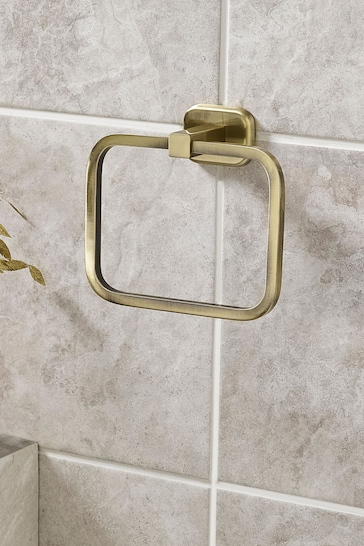 Gold Towel Ring