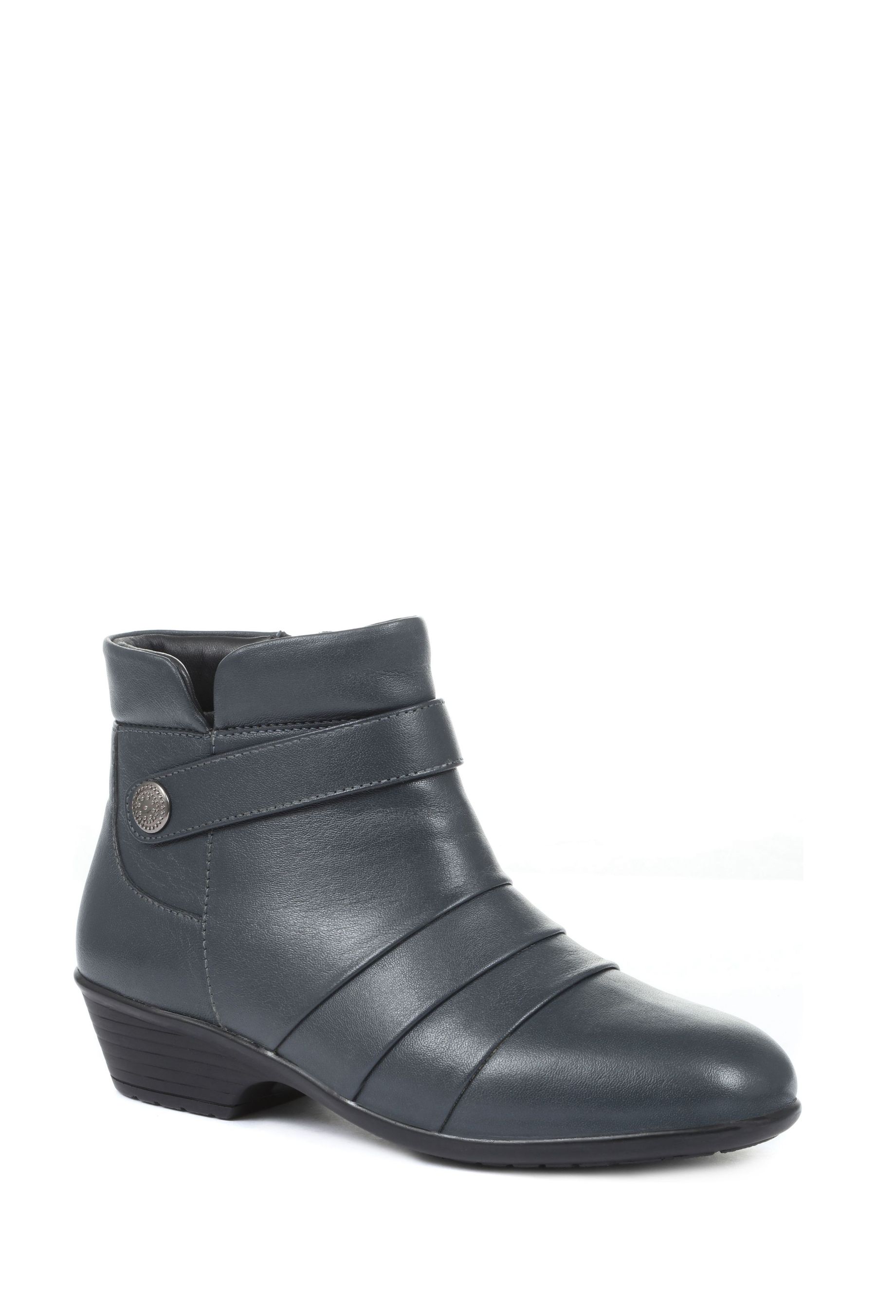 Buy Pavers Navy Womens Leather Ladies Ankle Boots from the Next UK online shop