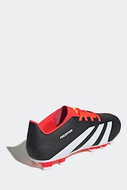 adidas Black Predator 24 Club Flexible Ground Boots - Image 4 of 10