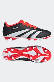 adidas Black Predator 24 Club Flexible Ground Boots - Image 5 of 10