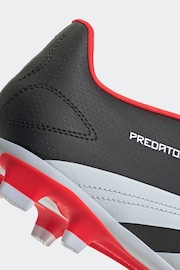 adidas Black Predator 24 Club Flexible Ground Boots - Image 9 of 10