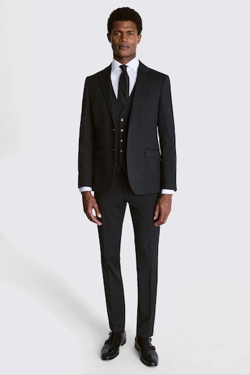 MOSS Charcoal Grey Stretch Suit: Jacket