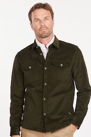 Barbour® Olive Green Cord Overshirt - Image 1 of 7