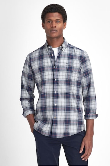 Barbour® Blue Wetheram Tartan Chech Shirt