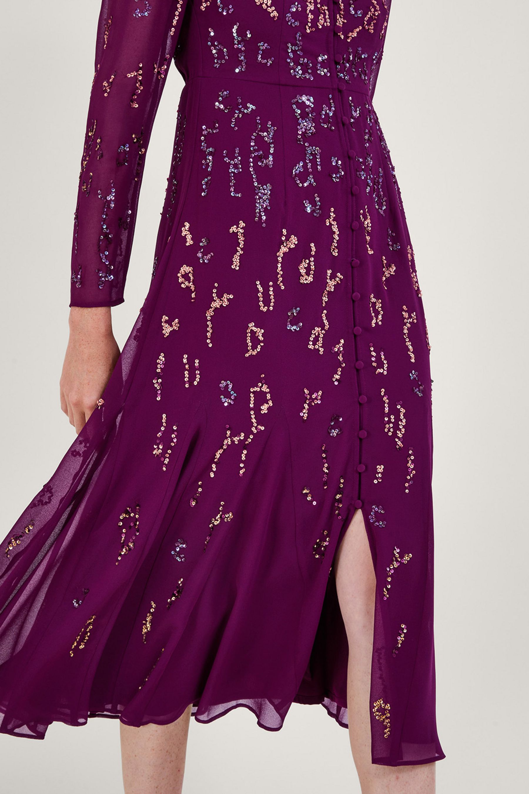 Buy Monsoon Eloise Embellished Tea Dress from Next Luxembourg