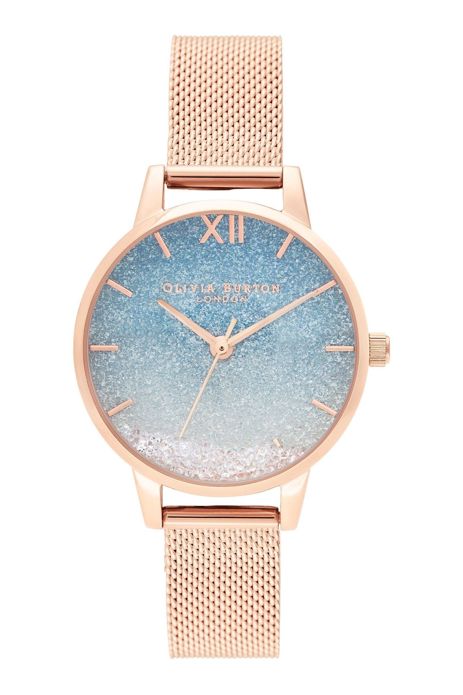 Buy Olivia Burton Rose Gold Under The Sea Wishing Wave Watch from