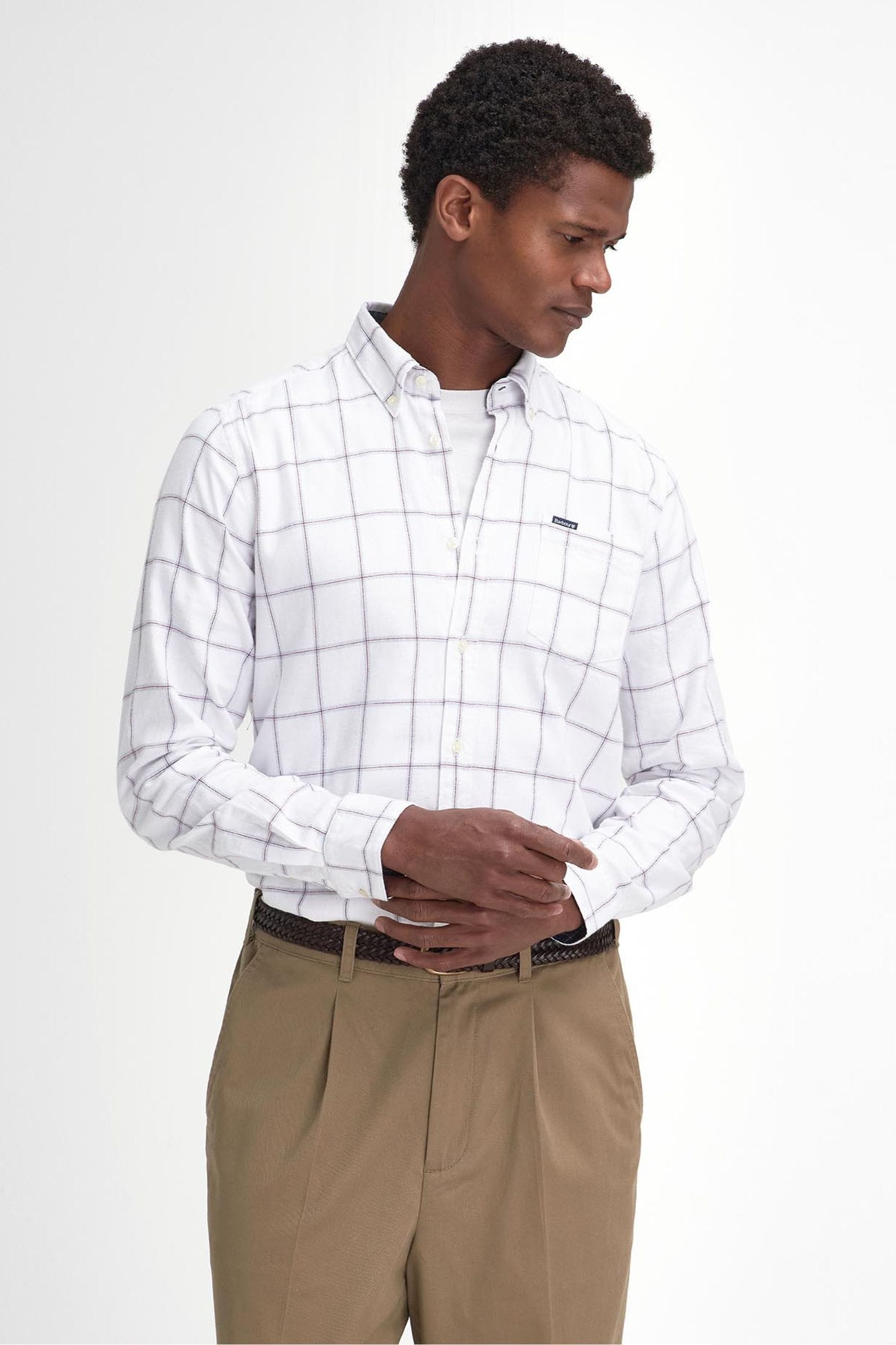 Barbour tattersall shirt discount