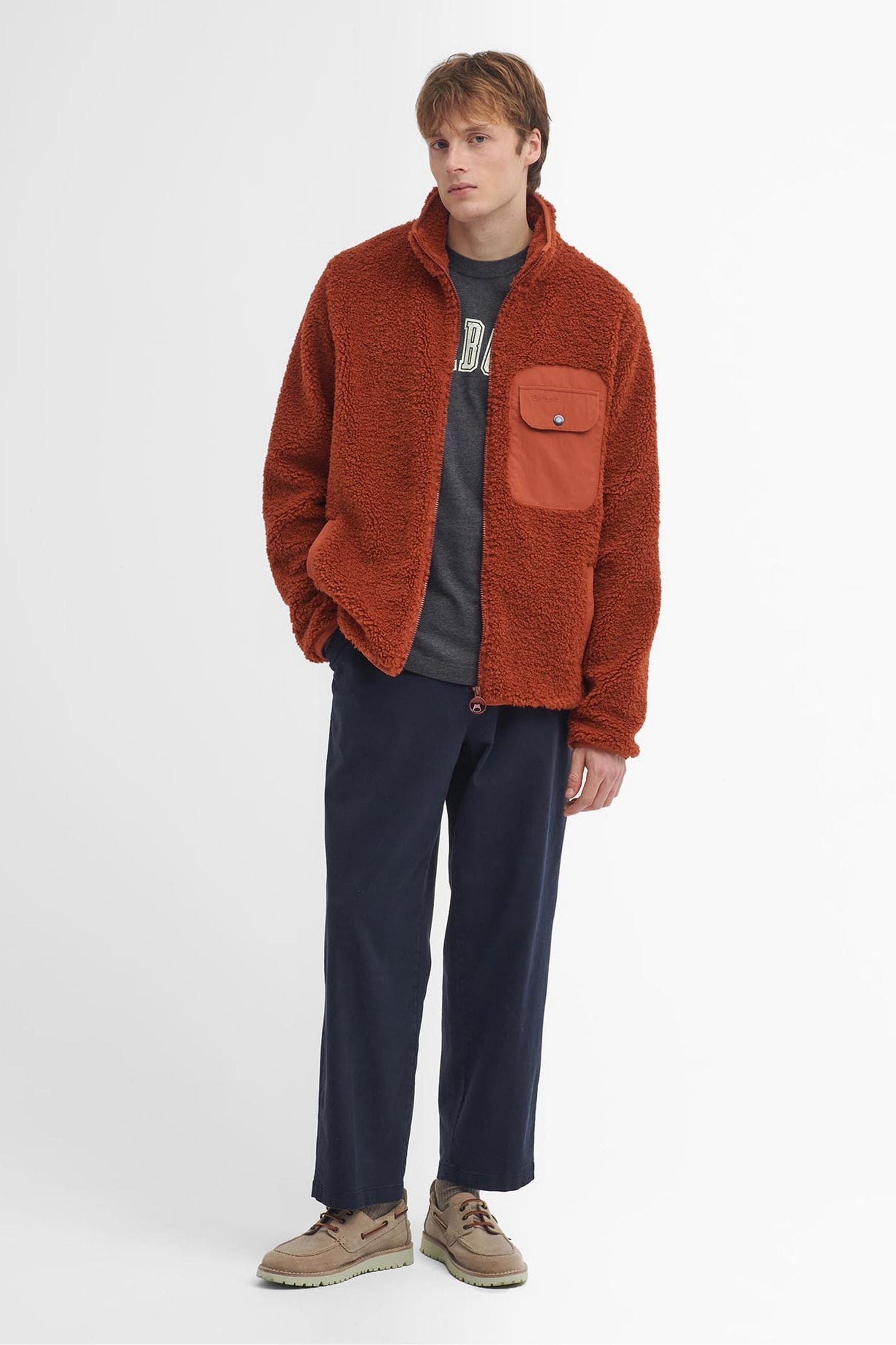 Berber fleece jacket store