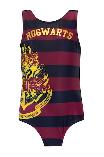 Character Yellow Harry Potter Hogwarts Stripe Swimsuit