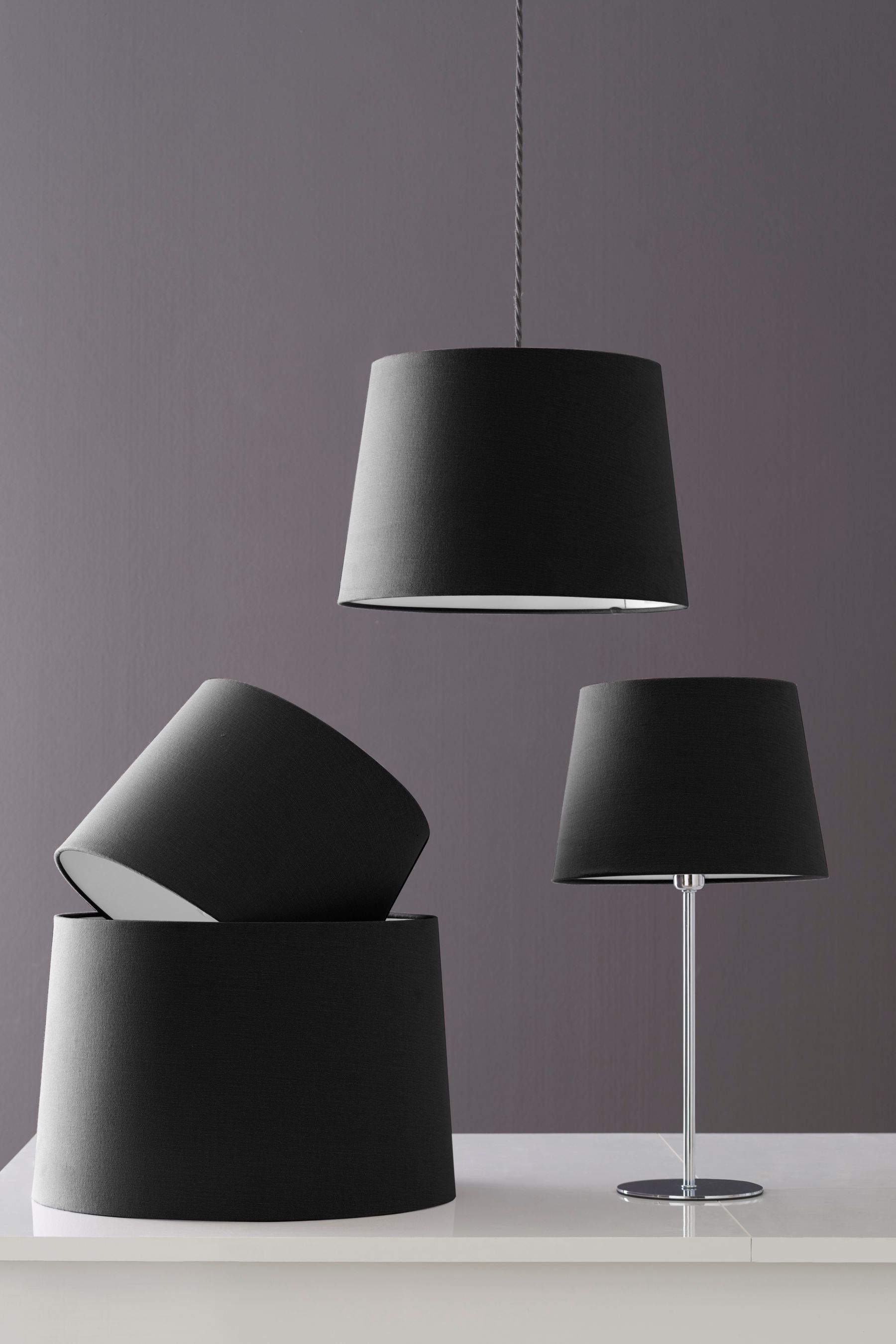 Charcoal grey lamp shades outlet