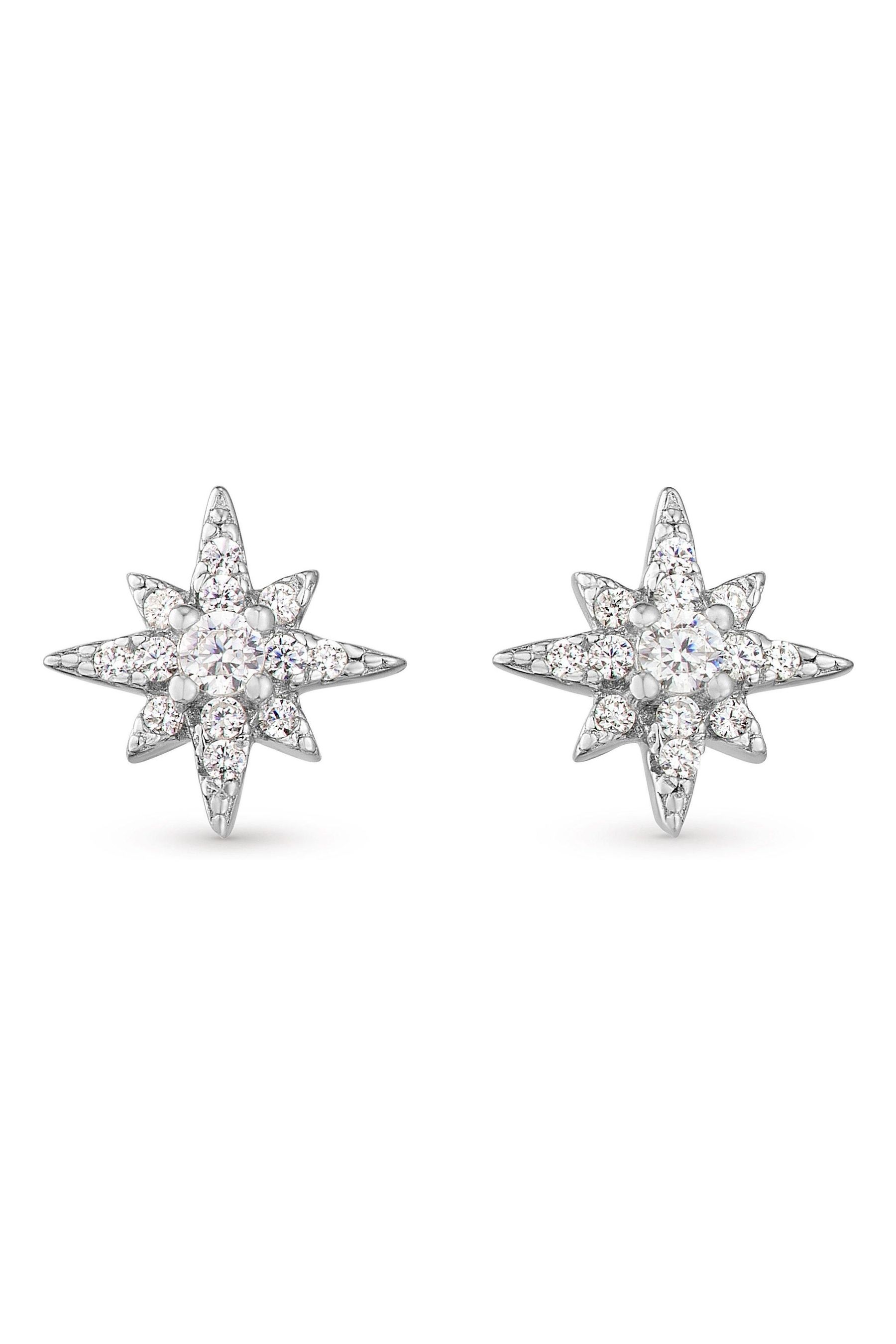 Buy Beaverbrooks Cubic Zirconia Star Stud Earrings from the Next UK