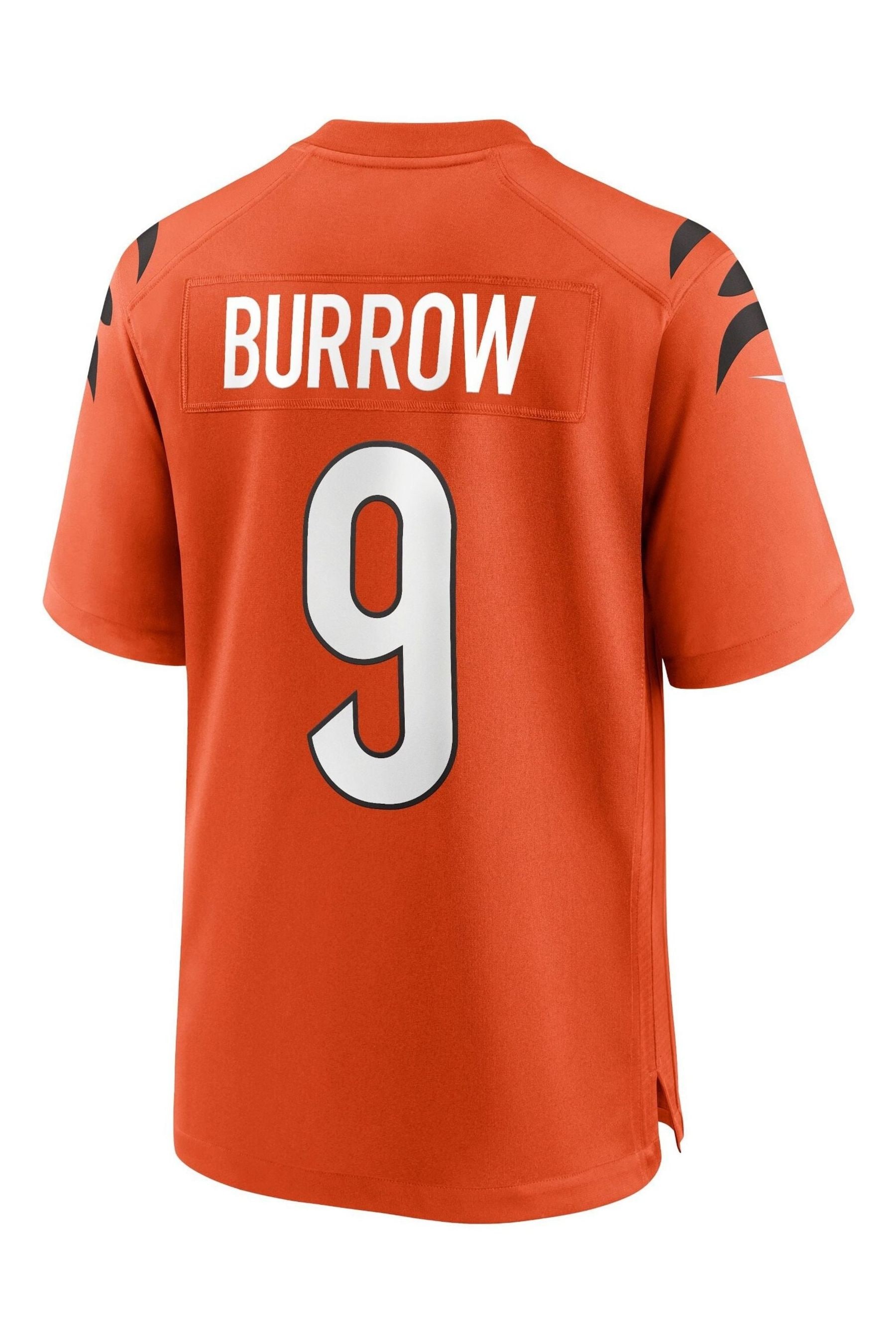 Buy Nike Orange NFL Cincinnati Bengals Game Alternate Jersey Joe Burrow from the Next UK online shop