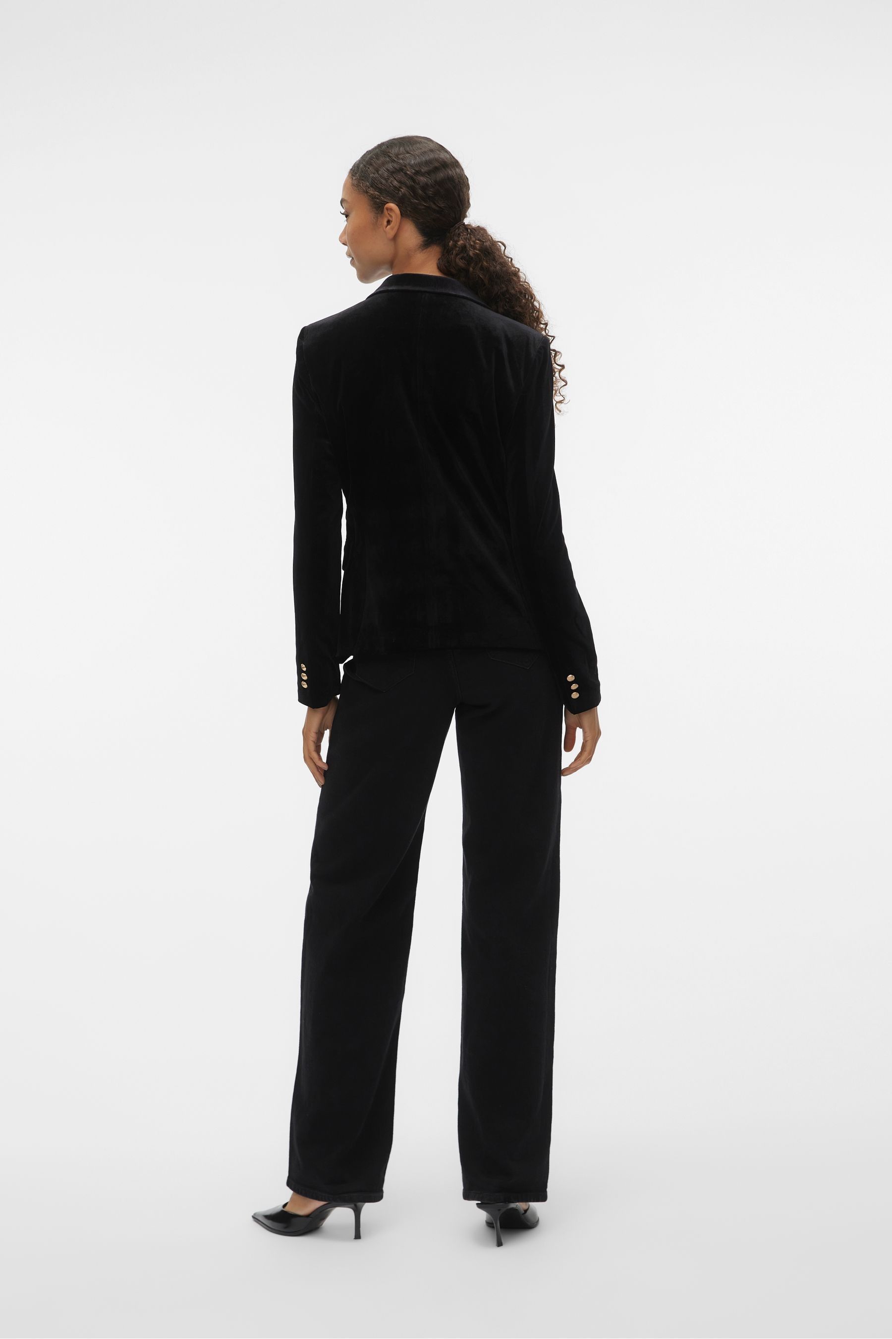 Next black velvet blazer new arrivals