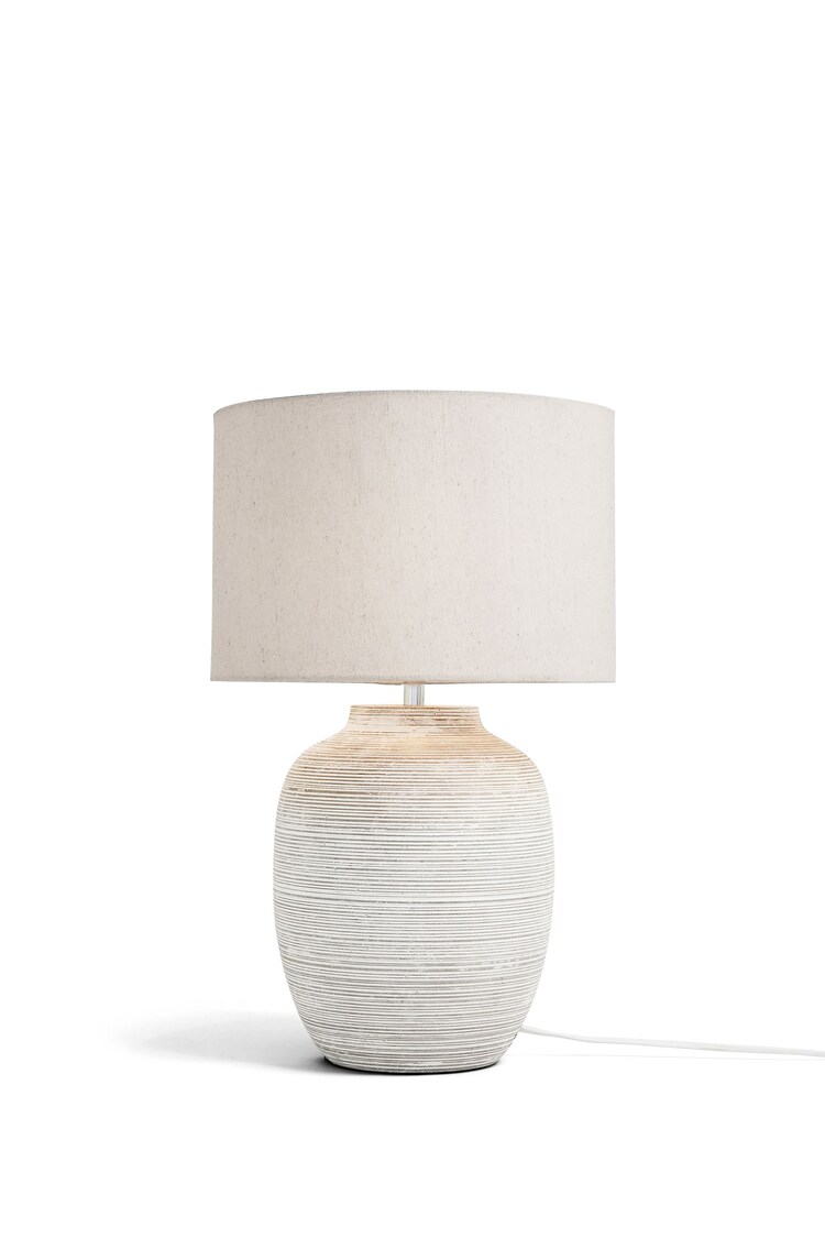 Grey Fairford Large Table Lamp - Image 5 of 5