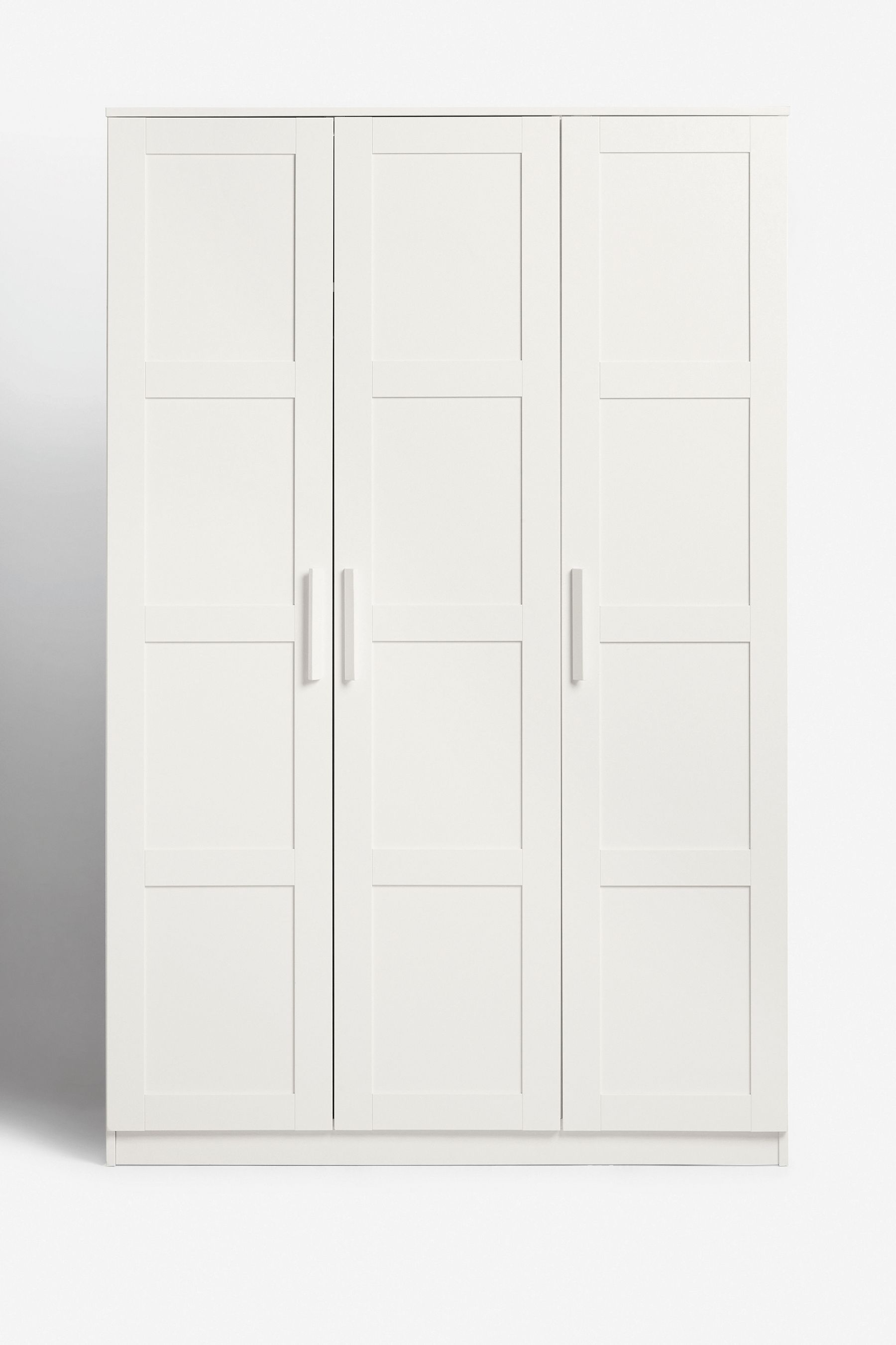 White Flynn Triple Wardrobe