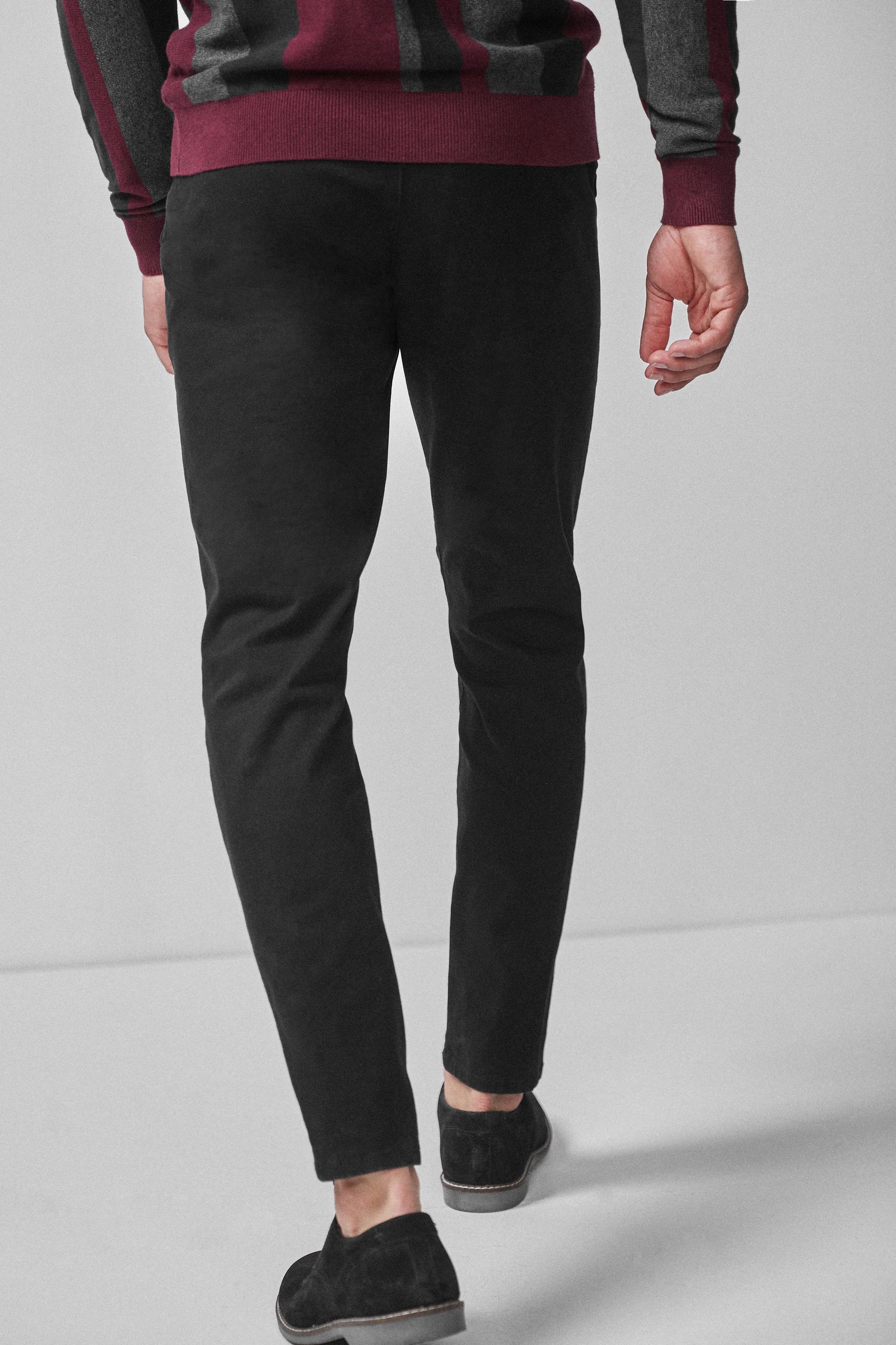 Mens slim discount tapered chinos