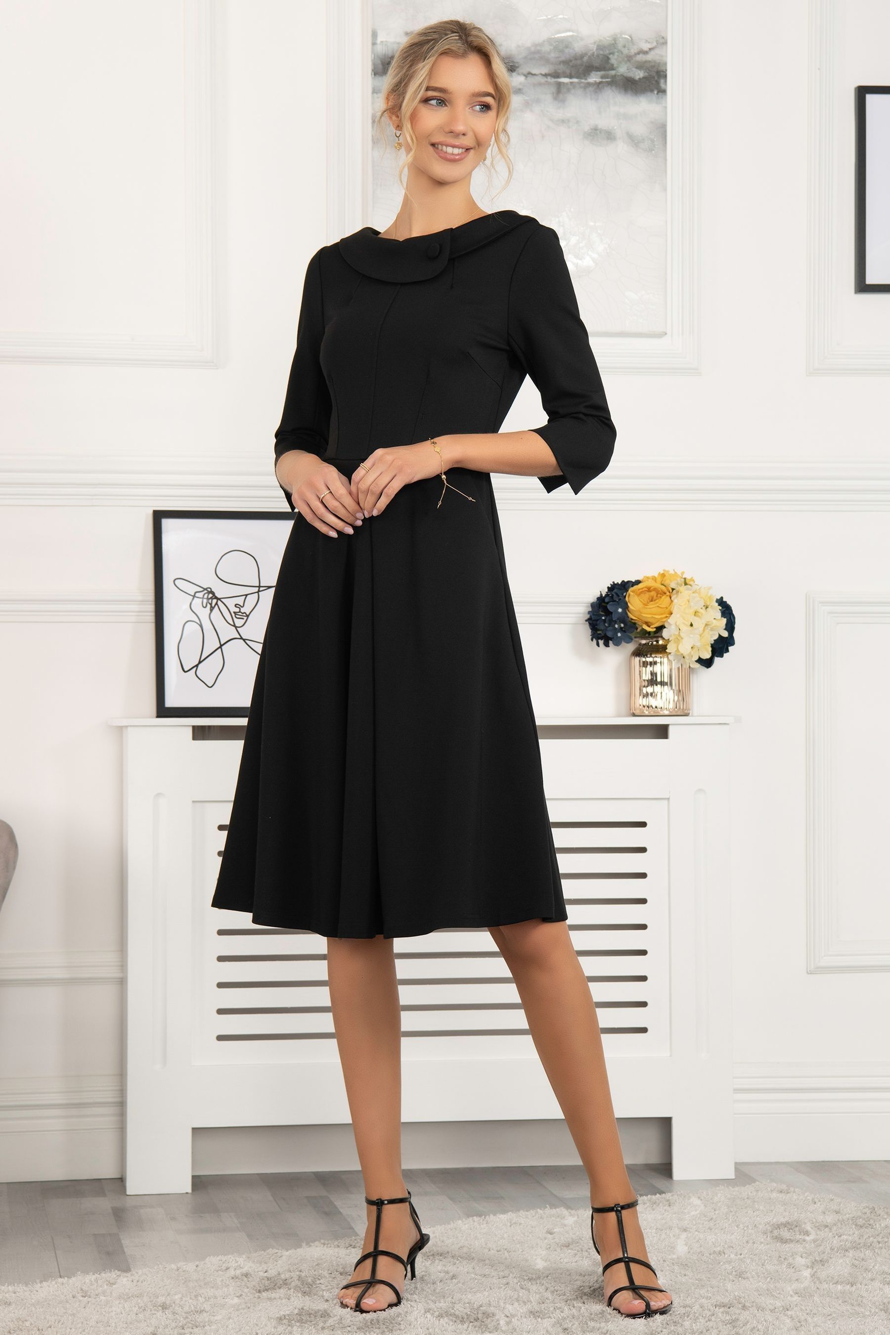 Black midi dress next top